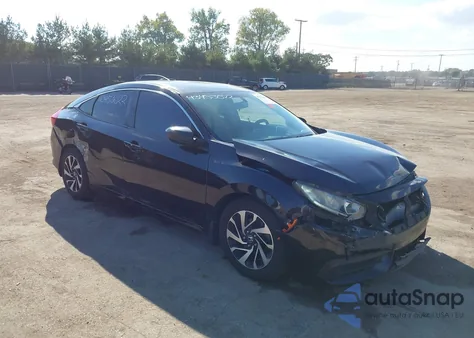 2016 Honda Civic Lx из США, поврежденный, VIN 2HGFC2F52GH512897
